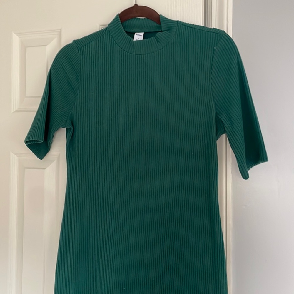 Old Navy green midi dress